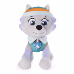 PAW Patrol , 8 Inch Everest Plush Toy, Standing Plush with Stitched Detailing, for Ages 3 and up