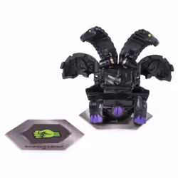 Bakugan , Nillious, 2-inch Tall Collectible Action Figure and Trading Card, for Ages 6 and Up