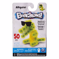 Bunchems – Build Your Own Alligator Kit, Bunchems, Multicolour, Child, 50 pc(s), 4 yr(s), Boy/Girl