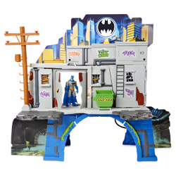 DC Comics Batman 3-in-1 Batcave Playset with Exclusive 4-inch Batman Action Figure and Battle Armor - Additional view 2