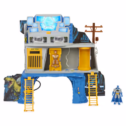 DC Comics Batman 3-in-1 Batcave Playset with Exclusive 4-inch Batman Action Figure and Battle Armor - Additional view 3
