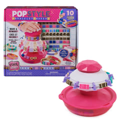 Cool Maker PopStyle Bracelet Maker, 170 Beads, Make & Remake 10 Bracelets, Friendship Bracelet Making Kit, DIY Arts & Crafts Kids Toys for Girls