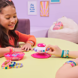 Cool Maker PopStyle Bracelet Maker, 170 Beads, Make & Remake 10 Bracelets, Friendship Bracelet Making Kit, DIY Arts & Crafts Kids Toys for Girls
