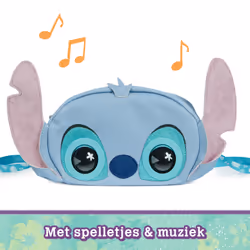 Purse Pets , Disney Stitch Interactive Pet Toy and Shoulder Bag with over 30 Sounds and Reactions, Crossbody Purse, Kids Toys for Girls - Additional view 7