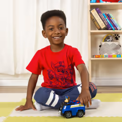 PAW Patrol Chase’s Patrol Cruiser Vehicle with Collectible Figure