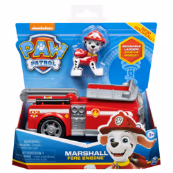 PAW Patrol Marshall’s Fire Engine Vehicle with Collectible Figure