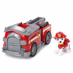 PAW Patrol , Marshall’s Fire Engine Vehicle with Collectible Figure, for Kids Aged 3 and Up, Truck, Paw Patrol, 3 yr(s), Red, ...
