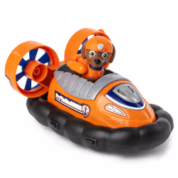 PAW Patrol , Zuma’s Hovercraft Vehicle with Collectible Figure, for Kids Aged 3 and Up - Additional view 4