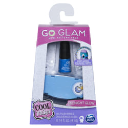 Cool Maker , GO GLAM Midnight Glow Mini Pattern Pack Refill, Decorates 25 Nails with the GO GLAM Nail Stamper