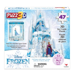 Games Disney Frozen 2 Puzz 3D 47-Piece Plastic Hologram Puzzle