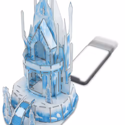 Games Disney Frozen 2 Puzz 3D 47-Piece Plastic Hologram Puzzle