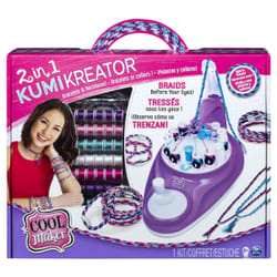 Cool Maker , 2-in-1 KumiKreator, Necklace and Friendship Bracelet Maker Activity Kit, for Ages 8 and Up