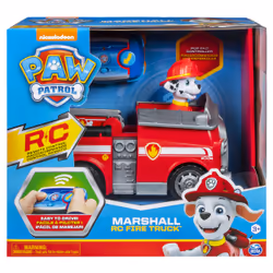 PAW Patrol , Marshall Remote Control Fire Truck with 2-Way Steering, for Kids Aged 3 and Up, Firefighter truck, 4 yr(s), 600 ...