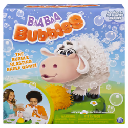 Games Baa Baa Bubbles, Bubble-Blasting Game with Interactive Sneezing Sheep, for Kids Aged 4 and Up, Card Game, Game of chanc ...