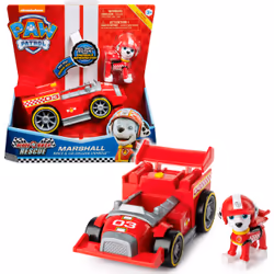 PAW Patrol , Ready, Race, Rescue Marshall’s Race & Go Deluxe Vehicle with Sounds, for Kids Aged 3 and Up, Car, 3 yr(s), LR44, ...