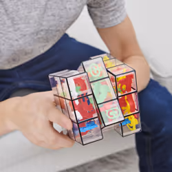 Games Rubik’s Perplexus Fusion 3 x 3, Challenging Puzzle Maze Ball Skill Game, for Adults and Kids Ages 8 and up