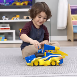 PAW Patrol , Mighty Pups Charged Up Chase Transforming Deluxe Vehicle with Lights and Sounds