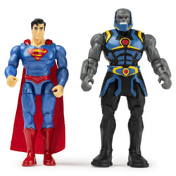 DC Comics , 4-Inch SUPERMAN vs. DARKSEID Action Figure 2-Pack with 6 Mystery Accessories, Adventure 2