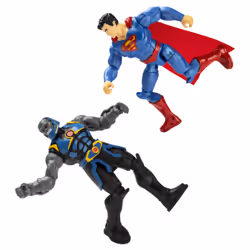 DC Comics , 4-Inch SUPERMAN vs. DARKSEID Action Figure 2-Pack with 6 Mystery Accessories, Adventure 2