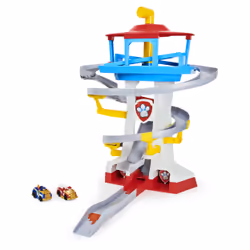 PAW Patrol , True Metal Adventure Bay Rescue Way Playset with 2 Exclusive Vehicles, 1:55 Scale, Vehicle & track set, 3 yr(s), ...