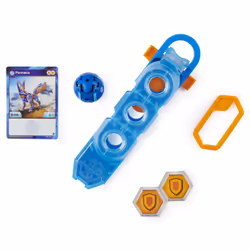 Bakugan , Baku-Clip Storage Accessory with Exclusive Fused Pegatrix x Gillator , for Ages 6 and up