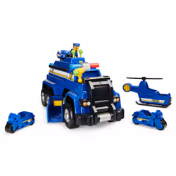 PAW Patrol , Chase’s 5-in-1 Ultimate Cruiser with Lights and Sounds, for Kids Aged 3 and up