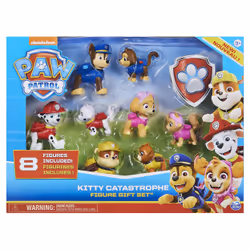 PAW Patrol , Kitty Catastrophe Gift Set with 8 Collectible Figures, for Kids Aged 3 and up, Paw Patrol, 3 yr(s), Multicolour