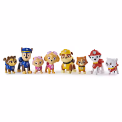 PAW Patrol , Kitty Catastrophe Gift Set with 8 Collectible Figures, for Kids Aged 3 and up