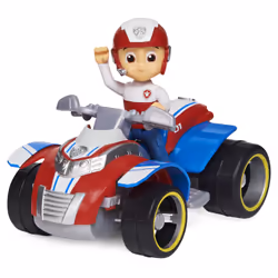 PAW Patrol , Ryder’s Rescue ATV Vehicle with Collectible Figure, for Kids Aged 3 and up
