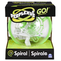 Games Perplexus GO! Spiral, Compact Challenging Puzzle Maze Skill Game, for Adults and Kids Ages 8 and up