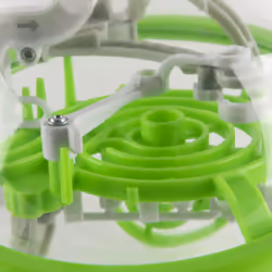 Games Perplexus GO! Spiral, Compact Challenging Puzzle Maze Skill Game, for Adults and Kids Ages 8 and up