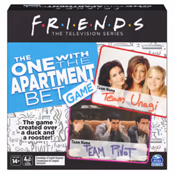 Games Friends TV Show, The One with the Apartment Bet Party Game, Board game, Trivia, 12 yr(s)