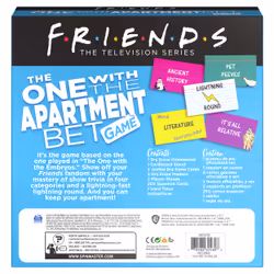 Games Friends TV Show, The One with the Apartment Bet Party Game