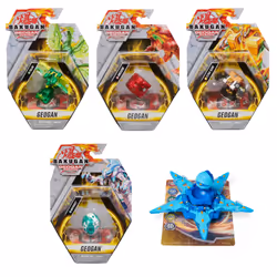 Bakugan Geogan, Surturan, Geogan Rising Collectible Action Figure and Trading Cards, Throwing spinning top, 5 yr(s)