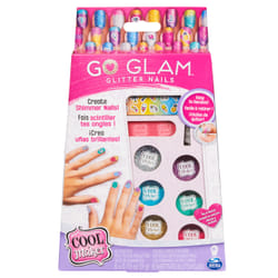 Cool Maker , GO GLAM Glitter Nails DIY Activity Kit for 5 Manicures, for Kids Aged 8 and up