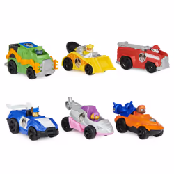 PAW Patrol , True Metal Movie Gift Pack of 6 Collectible Preschool Toys, 1:55 Scale Die-Cast Toy Cars, Kids Toys for Boys & Girls Ages 3 and up