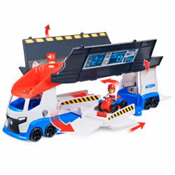 PAW Patrol , Transforming PAW Patroller with Dual Vehicle Launchers, Ryder Action Figure and ATV Toy Car, Kids Toys for Ages 3 and up