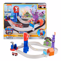 PAW Patrol True Metal Total City Rescue Movie Track Set with Exclusive Marshall Vehicle, Vehicle & track set, 3 yr(s), Multic ...
