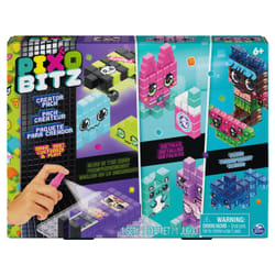Pixobitz , Exclusive Creator Pack with 522 Water Fuse Beads, Decos and Accessories, Makes 3D and 2D Creations with No Heat, Arts and Crafts Kids Toys
