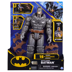 DC Comics , Battle Strike Batman 12-inch Action Figure, 5 Accessories, 20+ Sounds, Collectible Kids Toys for Boys and Girls Ages 3 and Up - Additional view 6