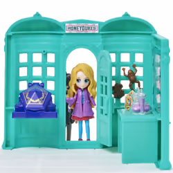 Wizarding World Harry Potter, Magical Minis Honeydukes Sweet Shop with 2 Exclusive Figures and 5 Accessories, Kids Toys for Ages 6 and up - Additional view 4