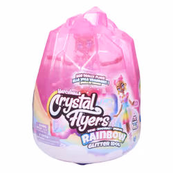 Hatchimals Pixies, Crystal Flyers Rainbow Glitter Idol Magical Flying Toy Doll with Lights, Girls Gifts, Kids Toys for Girls Ages 6 and up