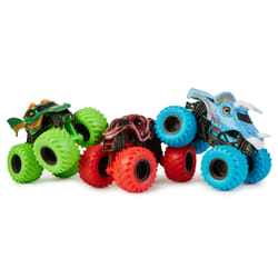 Monster Jam , Charged Beasts Set, Official Dragon, Octon8er, Jurassic Attack 1:64 Scale Die-Cast Monster Trucks, Kids Toys for Boys and Girls Ages 3 and up