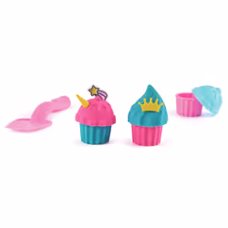 Kinetic Sand Shimmer, Unicorn Bake Shoppe Playset, 16oz (Shimmer Teal and Pink Neon), 8 Unicorn Tools, Sensory Toys for Kids Ages 3 and up - Additional view 4