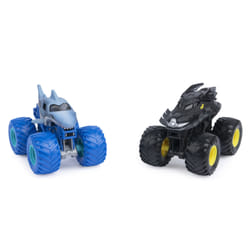 Monster Jam , Official Batman Vs. Megalodon Die-Cast Monster Trucks, 1:64 Scale, Kids Toys for Boys Ages 3 and up
