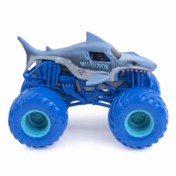Monster Jam , Official Batman Vs. Megalodon Die-Cast Monster Trucks, 1:64 Scale, Kids Toys for Boys Ages 3 and up - Additional view 4