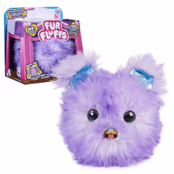 Fur Fluffs , Pupper-Fluff, Surprise Reveal Interactive Toy Pet with over 100 Sounds and Reactions, Kids Toys for Girls Ages 5 ...