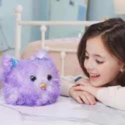 Fur Fluffs , Pupper-Fluff, Surprise Reveal Interactive Toy Pet with over 100 Sounds and Reactions, Kids Toys for Girls Ages 5 and up