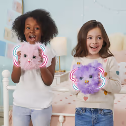 Fur Fluffs , Purr ‘n Fluff, Surprise Reveal Interactive Toy Pet with over 100 Sounds and Reactions, Kids Toys for Girls Ages 5 and up - Additional view 8