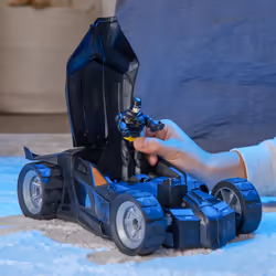 DC Comics , Batman Batmobile Remote Control Car, Easy to Drive with 4-inch Batman Figure, Kids Toys for Boys and Girls Ages 4 and Up - Additional view 7